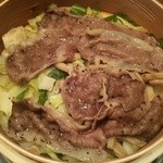 一品屋 - (二周年記念コース)和牛と春野菜のせいろ蒸し