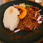 nakameguro SLOW TABLE - 豚挽肉と蓮根の薬膳カレー
