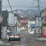 かねとも寿し - いつものアングル（2015年3月7日）雪少ないです