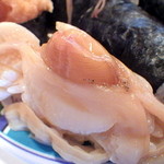 かねとも寿し - 本日の一番！ホッキのヒモ