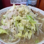 ラーメン二郎 - 小豚1000円　野菜　にんにく　アブラマシ