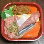 ゆたか 丼丸 - 料理写真:まんぷく丼・シャリ大盛（６００円）２０２６年４月