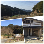 ろばたやき山ろく - こんなのどかな山間にあります(^^)