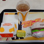 マクドナルド - ドリンク写真:マックポークセット