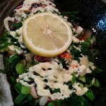 浪花のてっぱん - いかの姿焼き