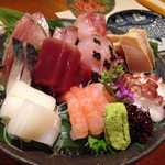 酒肴屋 いっこう - 美しくきれいなお造りです。