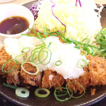 Matsunoya - おろしロースカツ定食(並) 600円 カツ90g