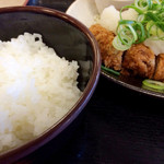 Matsunoya - おろしロースカツ定食 ご飯中盛り