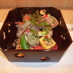 水葵 - 水葵さん名物、眉目秀麗な先付