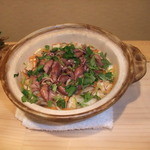 水葵 - ホタルイカの炊き込みご飯
