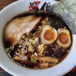 麺屋八代 - こくまろ醤油味玉らーめん820円(税込み)