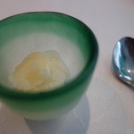 VIA Brianza - 口直し　レモンシャーベット