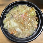 リンガーハット - 料理写真:焼き太麺皿うどん麺２倍