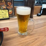餃子の王将 - 生ビール