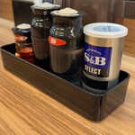 餃子の王将 - 卓上調味料