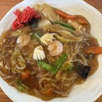 とろり庵 - あんかけ焼きそば（しょうゆ味）