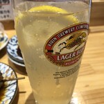 もつ焼き 小江戸 - 小江戸ハイボール