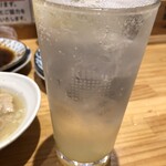 もつ焼き 小江戸 - レモンサワー