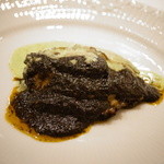 フルタ - 三陸産　鮑、鮑の肝と青梗菜の二種のソースで