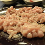 京松蘭 - ●ミノも、細工包丁のおかげで食べやすかった～。。。