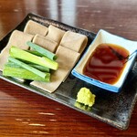 あじめん浦和店 - そば刺し
