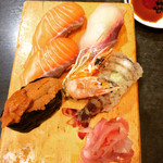 浜海道 高松南店 - お寿司は肉系も美味しいです