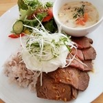 カフェモ・ルタオ - ホワイトプレート　1,500円　2015/03