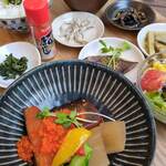 洋食堂なか田 定食堂なか - 料理写真:とびっことサーモンの幽庵焼き