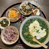 琉球料理 ぬちがふぅ - ゆし豆腐アオサすば（2,650円）