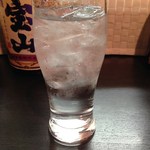 Bullajo - H27.3　宝山焼酎の水割り