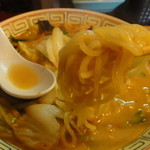 天津プラス - 麺は細麺