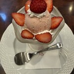星乃珈琲店 - 料理写真:ミニ苺のショートケーキパフェ