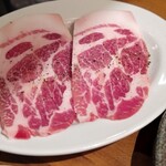 天城黒豚の店 橋本ホルモン - 上ロース