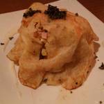 喜人 - ほくほくポテトサラダ(だったかな！)
      こんなビジュアルとお味のポテサラ見たことありません！
      ポテトサラダですよ、これ☆☆☆☆☆