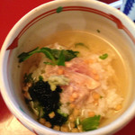 心割烹 さわだ - 鯛茶漬け お祝いの食材を上手に取り入れてくれて感謝です