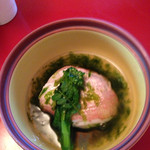 心割烹 さわだ - 鯛のしんじょう 海苔の風味が絶妙でした