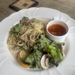 The CAFE - パートナーのパスタプレートです