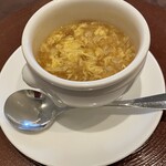 スーツァンレストラン 陳 - 新玉ねぎスープ