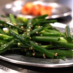 焼肉かすが - ねぎ塩サラダ