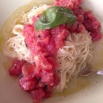 Emi - 料理写真:冷製トマトパスタ
