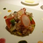 パトゥ - サラダソース（バジル、レッドオニオン、パプリカ２種、キャロット、ホースラディッシュ）