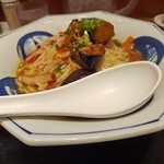 リンガーハット - 麻婆なすの麻辣湯ちゃんぽん￥1,300