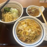 山田うどん - 料理写真:ランチセット