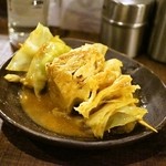 ささやささ - 2015.1 キャベツ煮込み（1串200円）