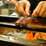 ささやささ - 2015.1 焼き台は炭火です