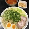 広島つけ麺 ひこ - 広島つけ麺  大盛(1.5玉)  3辛  天かすトッピング