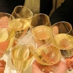 カンテサンス - シャンパーニュで乾杯✭