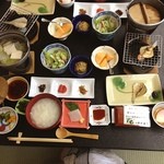 Sasakura Onsen Unryuusou - おはよー(^o^)/旅館めし❗️
                        ダイエットしてるのに腹一杯(^^