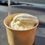 ナガハマコーヒー - 料理写真:ジェラート(バニラミルク)480円