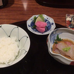 徳うち山 - 鯛茶漬け